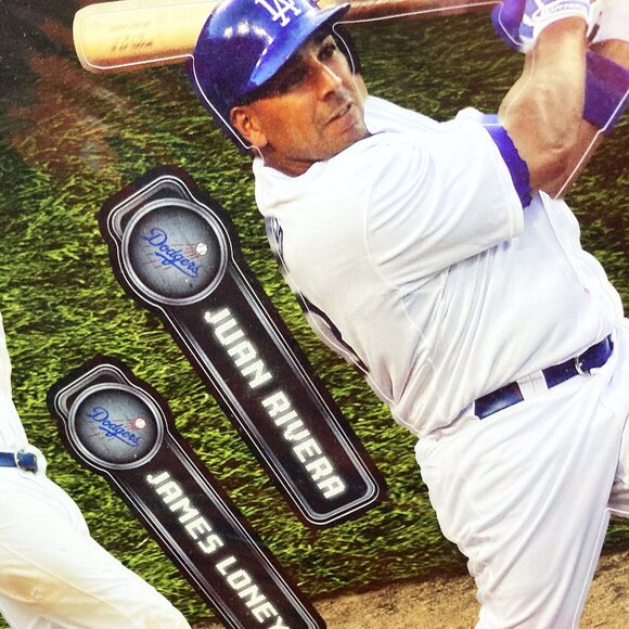 NEW LOS ANGELES LA DODGERS FATHEAD MLB TEAM SET MATT KEMP ETHIER KERSHAW - Picture 6 of 9